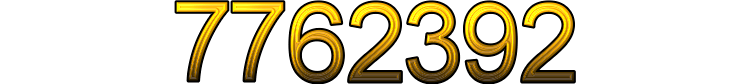 Number 7762392