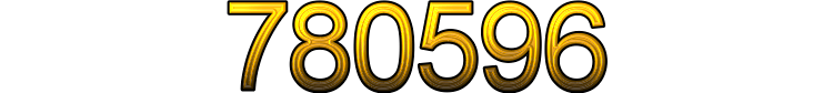 Number 780596 Number 780596