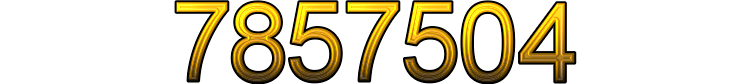 Number 7857504