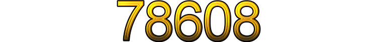 Number 78608