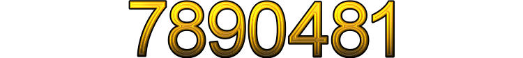 Number 7890481