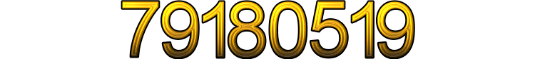 Number 79180519