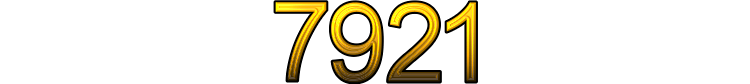 Number 7921