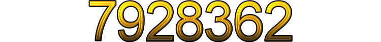 Number 7928362
