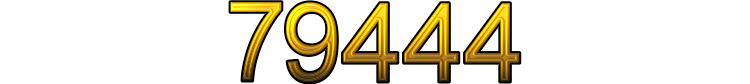 Number 79444