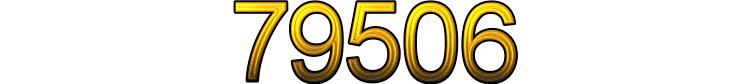 Number 79506