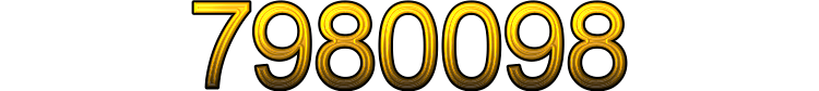 Number 7980098 Number 7980098