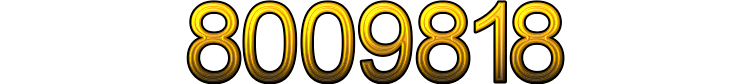 Number 8009818