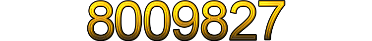 Number 8009827