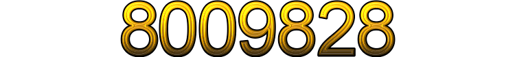 Number 8009828