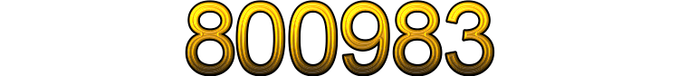 Number 800983