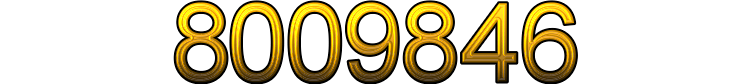 Number 8009846