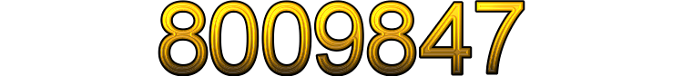 Number 8009847