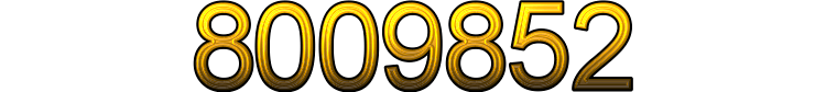 Number 8009852
