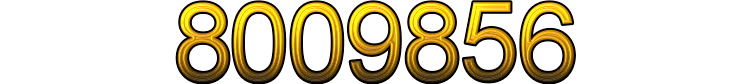 Number 8009856