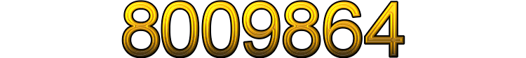 Number 8009864