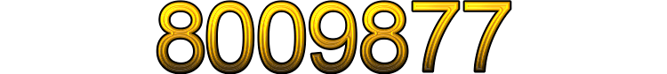 Number 8009877