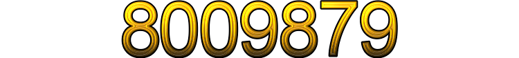 Number 8009879