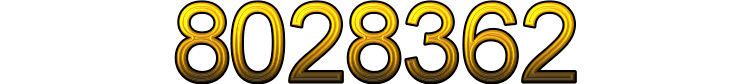 Number 8028362