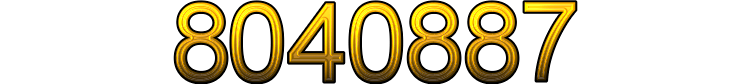 Number 8040887
