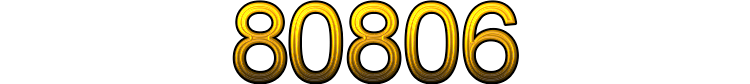 Number 80806