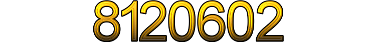 Number 8120602