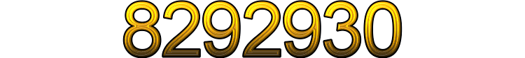 Number 8292930