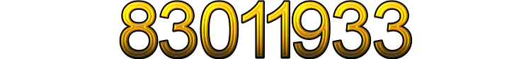 Number 83011933