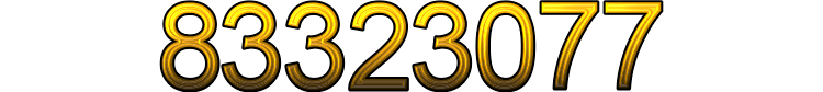 Number 83323077