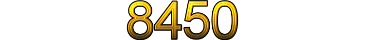 Number 8450