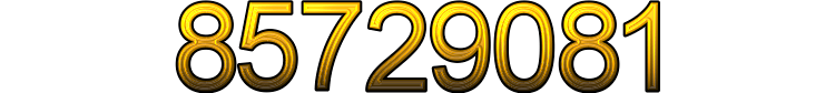 Number 85729081