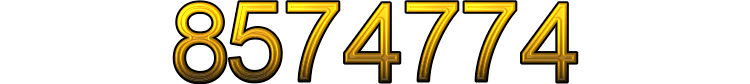 Number 8574774