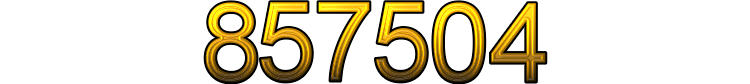 Number 857504 Number 857504