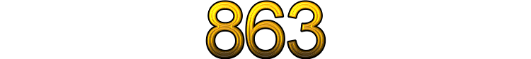Number 863
