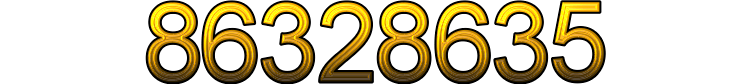 Number 86328635