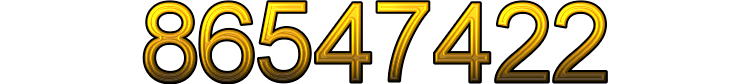 Number 86547422