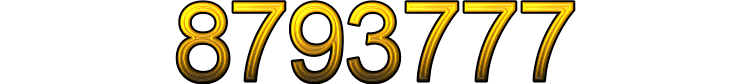 Number 8793777