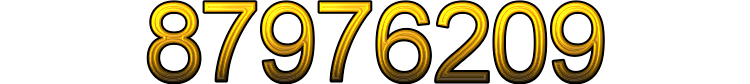 Number 87976209