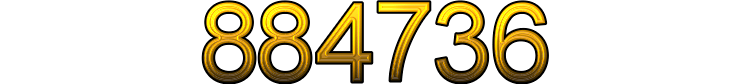 Number 884736