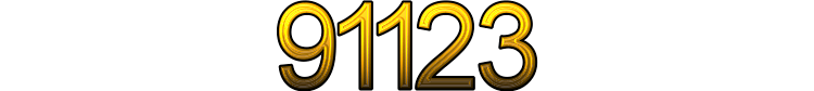 Number 91123