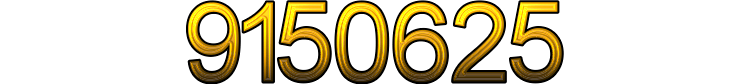 Number 9150625