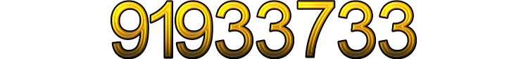 Number 91933733