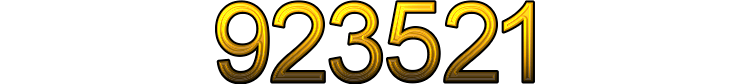 Number 923521