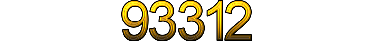 Number 93312