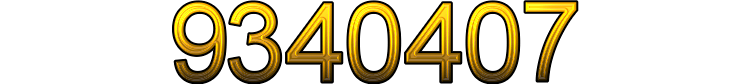 Number 9340407