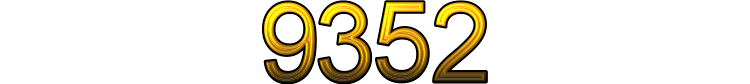 Number 9352