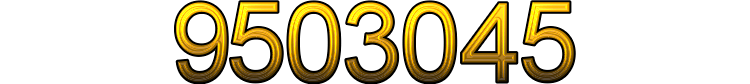 Number 9503045