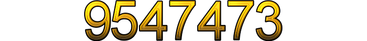 Number 9547473