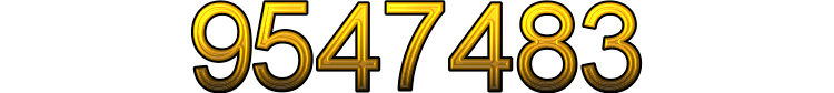Number 9547483