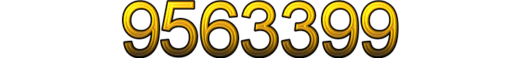 Number 9563399